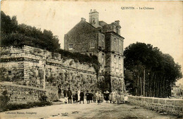 Quintin * Vue Sur Le Château * Route - Quintin