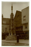 Ref  1483  -  Judges Real Photo Postcard - The City Cross & Pillar Box Winchester - Hampshire - Winchester