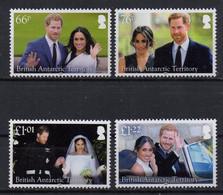 British Antarctic Territory (BAT) 2018. Prince Harry's Royal Wedding.  MNH - Unused Stamps