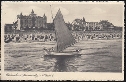 D-17454 Zinnowitz - Ostseebad - Strand - Fischerboot - Um 1940 Nice Stamp - Greifswald