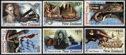 NEW ZEALAND, 1997, MILLENNIUM, DISCOVERY OF NEW ZEALAND, YV#1512-17, MNH - Neufs
