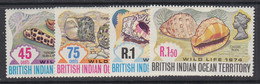 British Indian Ocean Territory, Scott 59-62, MNH - Territoire Britannique De L'Océan Indien