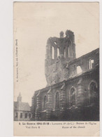 62  LAVENTIE  - Guerre 1914-1918 Ruines Eglise  -  CPA N/B  9x14 BE - Laventie