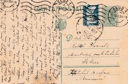 A4621- Postcard, King Carol II Of Romania, Aviation Fund Stamp, 1938 Cluj, Romania  Used Postal Stationery - Airships