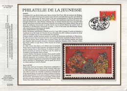 Belgique - CEF N°752 - Philatelie De La Jeunesse - 1991-2000