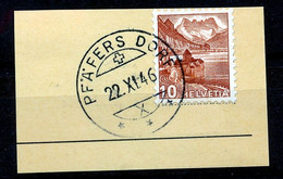 Mi Nr 363 -  Stempel "PFÄFERS-DORF" - Kanton Sankt-Gallen - (ref. 3202) - Andere & Zonder Classificatie