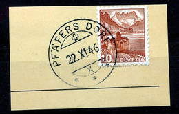 Mi Nr 363 -  Stempel "PFÄFERS-DORF" - Kanton Sankt-Gallen - (ref. 3202) - Other & Unclassified