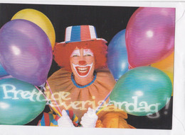 Postogram 179 N / 00 - Prettige Verjaardag - Balloons - Clown - Postogram