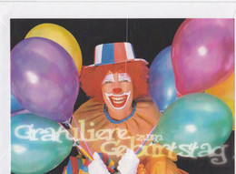 Postogram 181 D / 00 - Gratuliere Zum Geburtstag - Balloons - Clown - Postogram