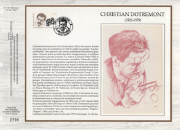 Belgique - CEF N°787 - Christian Dotremont - 1991-2000