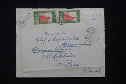 NIGER - Enveloppe De Niamey Pour La France En 1935 Par Avion - L 96038 - Storia Postale