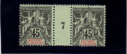 Anjouan -Sultanat_ (1907 ) 1 Millésime )  N° 19 Neuf Signé Calves - Otros & Sin Clasificación