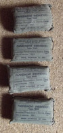 Lot De 4 Pansements Individuel Type 1949 - France - Equipement