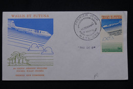 WALLIS ET FUTUNA - Enveloppe FDC En 1975 - Aviation - L 96057 - FDC