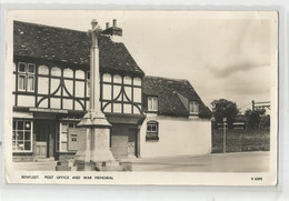 Angleterre England Benfleet Post Office And War Memorial Cachet Southend On Sea 1958 - Southend, Westcliff & Leigh