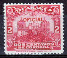 Nicaragua  Stamp Showing The National Palace With Overprint In Mounted Mint. - Nicaragua