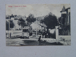 Spain 38 Malaga 1911 Camino De La Calela Tram Tramway Streetcar - Málaga