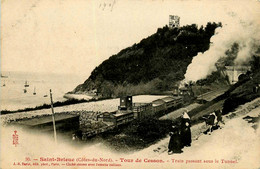 St Brieuc * Le Tour De Cesson * Train Passant Sous Le Tunnel * Ligne Chemin De Fer Côtes D'armor - Saint-Brieuc