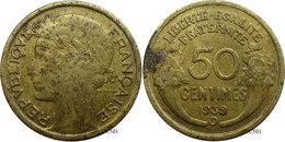 France - IIIe République - 50 Centimes Morlon 1939 B - TB - Fra3476 - 50 Centimes