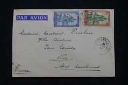 SOUDAN - Enveloppe De Markala Pour Nice En 1940 Par Avion -  L 96099 - Briefe U. Dokumente