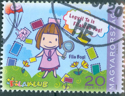 UNGHERIA, HUNGARY, GIORNATA FILATELICA, 2009, 20 Ft., FRANCOBOLLO USATO Mi:HU 5396 - Used Stamps