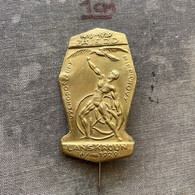 Badge Pin ZN010265 - Gymnastics Sokol Czechoslovakia Zupa Vychodoceska Lanskroun 1929 - Gymnastique