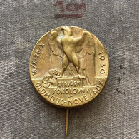 Badge Pin ZN010280 - Gymnastics Sokol Czechoslovakia Olomouc Nove Sady 1930 - Gymnastique