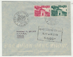 Viêt-Nam // Vietnam //  Lettre FDC Pour Saigon 16/2/1959 - Viêt-Nam