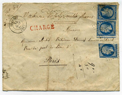 Lettre CHARGE De HAUDAIN / Dept 61 Pas De Calais / VD 1000 Frs / 1860 - 1849-1876: Période Classique