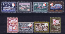 Turkey Mi Zwangszuschlagsmarken 156 - 163 1949 Mint Never Hinged, New Without Hinge. Postfrisch Red Cross - Ungebraucht