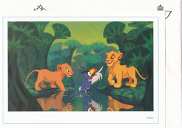 Postogram J 15 - De Leeuwenkoning - The Lions King - Twee Welpen / Disney - Postogram