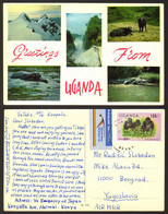 Uganda Animals Nice Stamp  #33062 - Ouganda