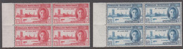 1946. SOMALILAND PROTECTORATE. VICTORY ISSUE Complete Set In Blocks Of 4. Never Hinge... (Michel 101-102) - JF418229 - Somaliland (Protectoraat ...-1959)