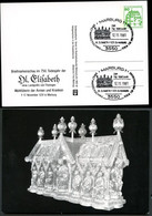 Bund PP104 B2/020 HL. ELISABETH Am Goldenen Schrein 1240 Sost. Marburg 1981 - Postales Privados - Usados