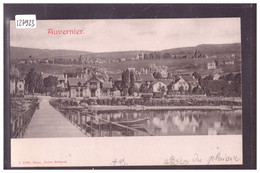 AUVERNIER - CARTE EN RELIEF - PRÄGE KARTE - TB - Auvernier