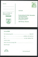 Bund PP104 B2/037 RUNDSENDEDIENST RfBGS Ihmann Tönning-Olversum 1980 - Privé Postkaarten - Ongebruikt