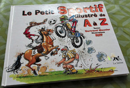 2 BD Illustrées RIFF Sur Le Sport : "Le Cheval Illustré De A à Z" , "Le Petit Sportif Illustréde A à Z".... - Paquete De Libros