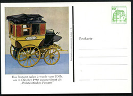 Bund PP104 D2/002 POSTKUTSCHE AALEN 1980 - Private Postcards - Mint