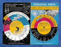 Matériel Photo CALCULATEUR DE POCHE POUR L'EXPOSITION   - Kodaguide Photo Avec Sa Pochette D'origine - Matériel & Accessoires