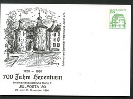 Bund PP104 D2/021 HEXENTURM JÜLICH 1980 - Cartes Postales Privées - Neuves