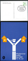Bund PP104 D2/026 KIELER WOCHE Sost. 1980 - Privé Postkaarten - Ongebruikt