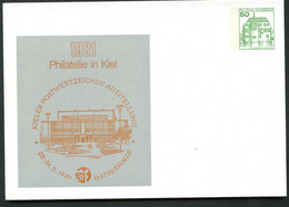 Bund PP104 D2/028 OSTESEEHALLE KIEL 1981 - Privé Postkaarten - Ongebruikt