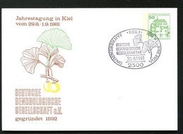 Bund PP104 D2/030 GINKGO Dendrologische Gesellschaft Sost. Kiel 1981 - Postales Privados - Usados