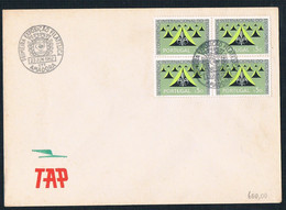 1962 - Cover - Portugal - Amadora - TAP - With Two Cancels - FDC