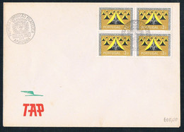 1962 - Cover - Portugal - Amadora - TAP - With Two Cancels - FDC