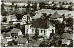 CPSM Allemagne Kath. Kirche Herolz Kr. Schluchtern, Timbre 1969 - Schluechtern