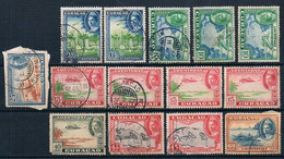 DUTCH CURACAO - Air Mail - Luchtpost  ​-​​​​​​ Sets - Used - Curaçao, Nederlandse Antillen, Aruba