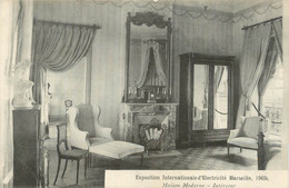 CPA FRANCE 13 "Marseille, Exposition Internationale D'électricité 1908, Intérieur D'une Maison Moderne". / ART NOUVEAU - Exposition D'Electricité Et Autres