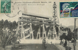 CPA FRANCE 13 " Marseille, Exposition Internationale D'électricité En 1908". / MANEGE - Exposition D'Electricité Et Autres