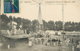 CPA FRANCE 13 " Marseille, Exposition Internationale D'électricité En 1908". / CIRQUE - Exposición Internacional De Electricidad 1908 Y Otras